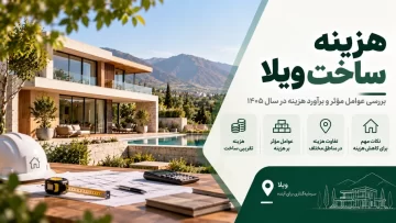 هزینه ساخت ویلا